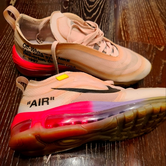 Serena Williams Nike x Off-white Air Max 97 Elemental Rose - Picture 1 of 10